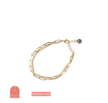 Go Dutch Label Double Chain Armband B1251-2