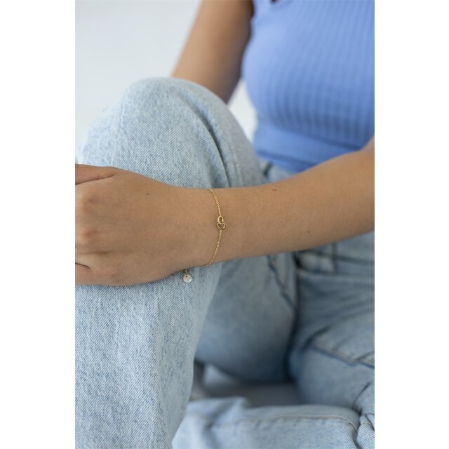 Go Dutch Label Armband Double Circle B8813-2