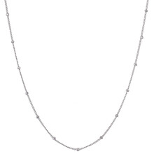 Little Balls Ketting  Zilver N2493-1