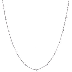 Little Balls Ketting  Zilver N2493-1