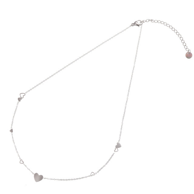 Go Dutch Label Multiple Hearts Ketting  N2227-1 Go Dutch Label Multiple Hearts Ketting  N2227-1