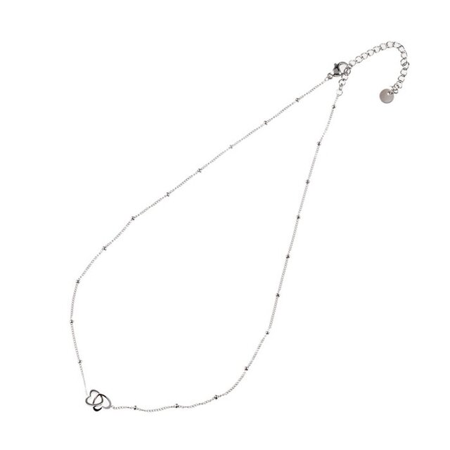 Go Dutch Label Double Heart Ketting N1327-1 Go Dutch Label Double Heart Ketting N1327-1