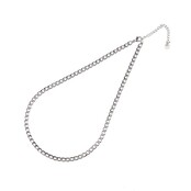 Go Dutch Label Flat Round Link Ketting N1304-1 Go Dutch Label Flat Round Link Ketting N1304-1