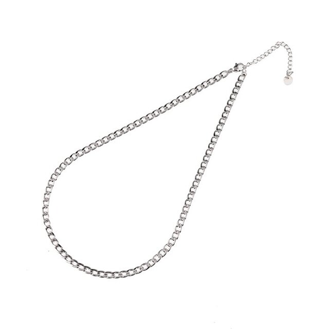 Go Dutch Label Flat Round Link Ketting N1304-1 Go Dutch Label Flat Round Link Ketting N1304-1