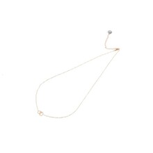 Double Circle Ketting Goud N8827-2