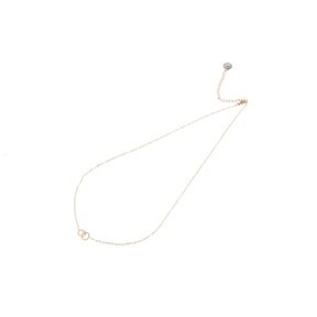 Double Circle Ketting Goud N8827-2