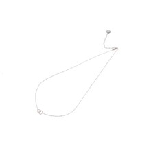 Double Circle Ketting Zilver N8827-1