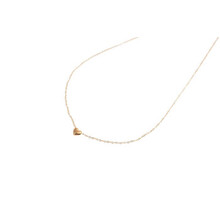 Full Heart Ketting Goud N8829-2