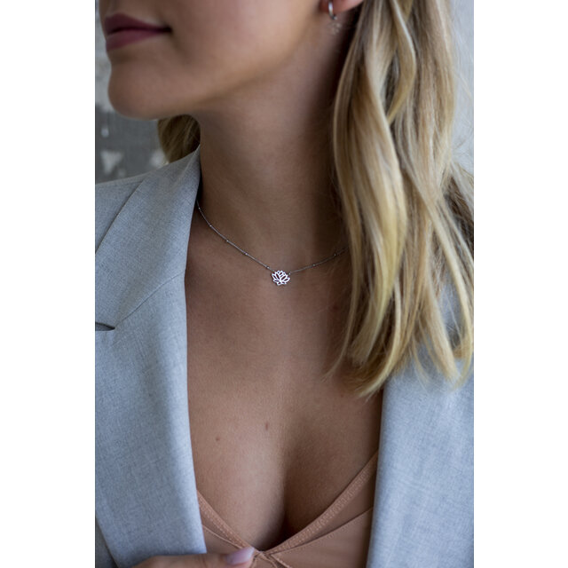 Go Dutch Label Lotus Ketting  N1414-1 Go Dutch Label Lotus Ketting  N1414-1