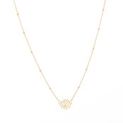 Go Dutch Label Lotus Ketting N1414-2 Go Dutch Label Lotus Ketting N1414-2