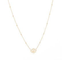 Go Dutch Label Lotus Ketting N1414-2