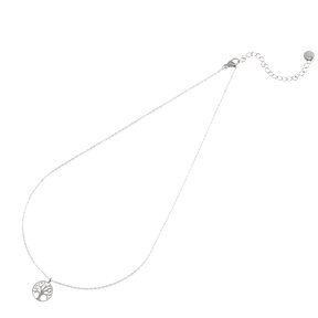 Tree Of Life Ketting Zilver N1416-1