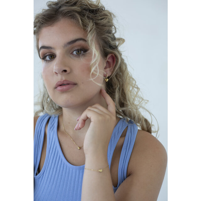 Go Dutch Label Full Heart Ketting N8829-2 Go Dutch Label Full Heart Ketting N8829-2