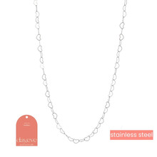 Heart Chain Ketting Zilver N3892-1