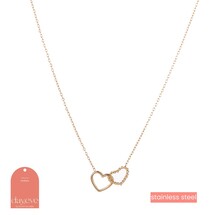 Double love Ketting Goud N3298-2