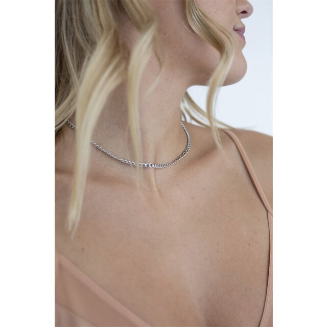 Go Dutch Label Flat Round Link Ketting N1304-1 Go Dutch Label Flat Round Link Ketting N1304-1
