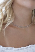 Go Dutch Label Initial Ketting N2492-1 Zilverkleurig Go Dutch Label Initial Ketting N2492-1 Zilverkleurig