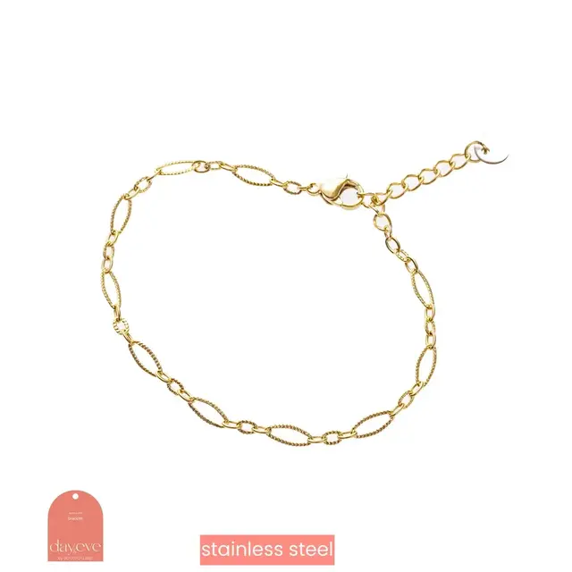 Chain Armband Goud B2708-2