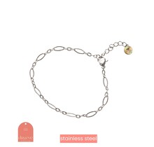 Chain Armband Zilver B2708-1