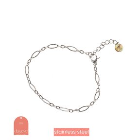 Chain Armband Zilver B2708-1