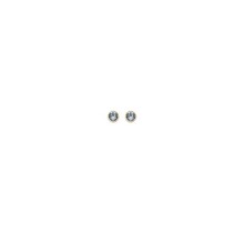 Indigo Sapphire Basis Crystal Oorstuds Goud 82341