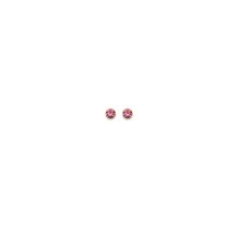 Rose Basis Crystal Oorstuds Goud 82341