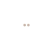 Silk Basis Crystal Oorstuds Goud 82341