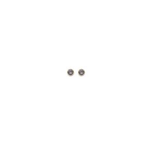 Silver Night Basis Crystal Oorstuds Goud 82341