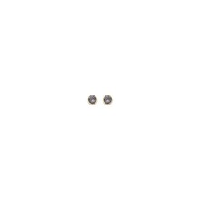 Silver Night Basis Crystal Oorstuds Goud 82341