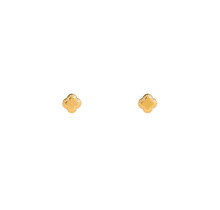 Clover Stud Goud Oorbellen E4803-2