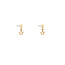 Day & Eve Star Dangle Stud Goud Oorbellen E4805-2
