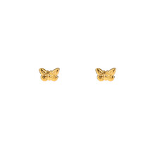 Butterfly Stud Goud Oorbellen E4816-2