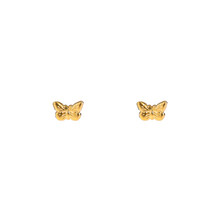 Butterfly Stud Goud Oorbellen E4816-2