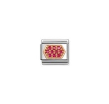 430319-06 Composable Classic Link Zodiac Paver Various Red Hexagon