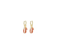 Beach Finds Schelp Oorbellen Oranje 83306MIX10