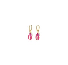 Beach Finds Schelp Oorbellen Fuchsia 83306MIX05
