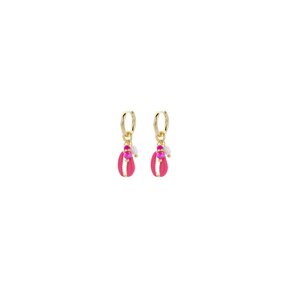 Beach Finds Schelp Oorbellen Fuchsia 83306MIX05