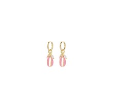 Beach Finds Schelp Oorbellen Licht Roze 83306MIX03