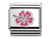 Nomination Link - 330202-24 - Classic SYMBOLS - Hibiscus Pink