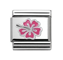 Nomination Link - 330202-24 - Classic SYMBOLS - Hibiscus Pink