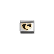 Nomination Link - 030283-26 - Classic LOVE 2 - Heart in Heart BLACK