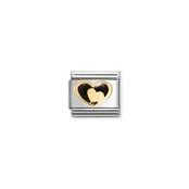 Nomination Link - 030283-26 - Classic LOVE 2 - Heart in Heart BLACK