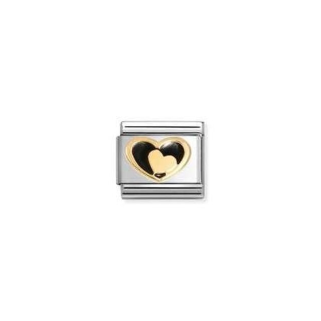 Nomination Link - 030283-26 - Classic LOVE 2 - Heart in Heart BLACK