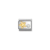 NOMINATION COMPOSABLE CLASSIC SYMBOL RAISED STAR 630301/01