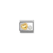 NOMINATION COMPOSABLE CLASSIC SYMBOL RAISED HEART 630301/02