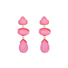 Triple Drop - 14K + Peach E5052-2