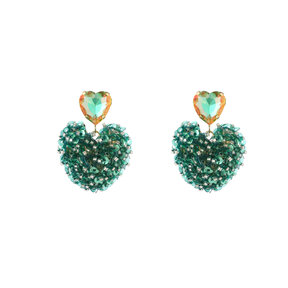 Bunch of Beads Heart - 14K + Mint E5113-2