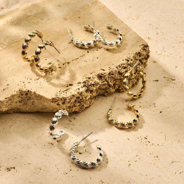 Mer Oorringen met Schelpen 84131-S Mer Oorringen met Schelpen 84131-S