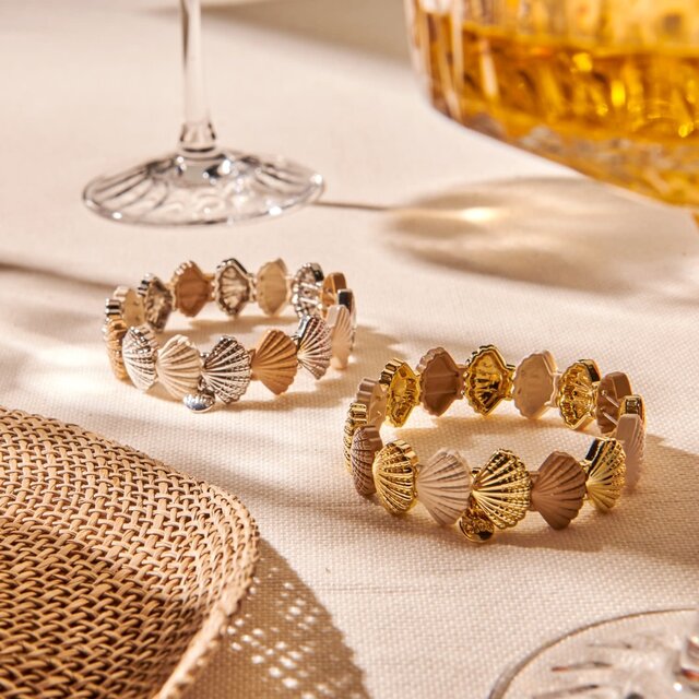 Mer Schelpen Statement Armband 55194-G Mer Schelpen Statement Armband 55194-G