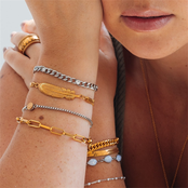 Armband Happy 17+3cm